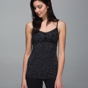 Lululemon Just Breathe Tank Animal Swirl